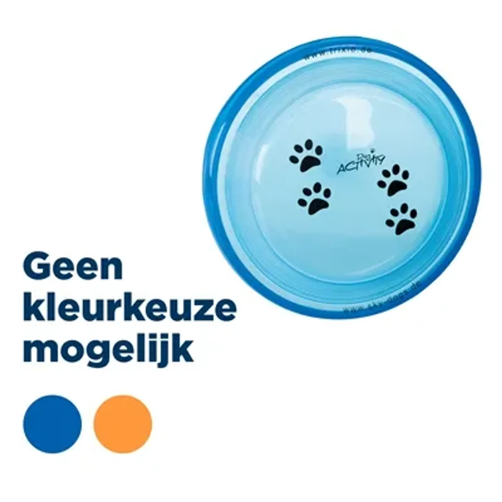 TRIXIE DOG DISC KUNSTSTOF GESCHIKT VOOR WEDSTRIJDEN ASSORTI 23X23X23 CM