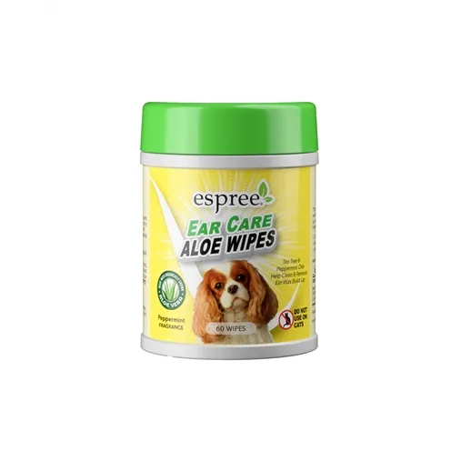 ESPREE VERZORGINGSDOEKJES ALOE VOOR OREN HOND 60 ST ESPREE VERZORGINGSDOEKJES ALOE VOOR OREN HOND 60 ST