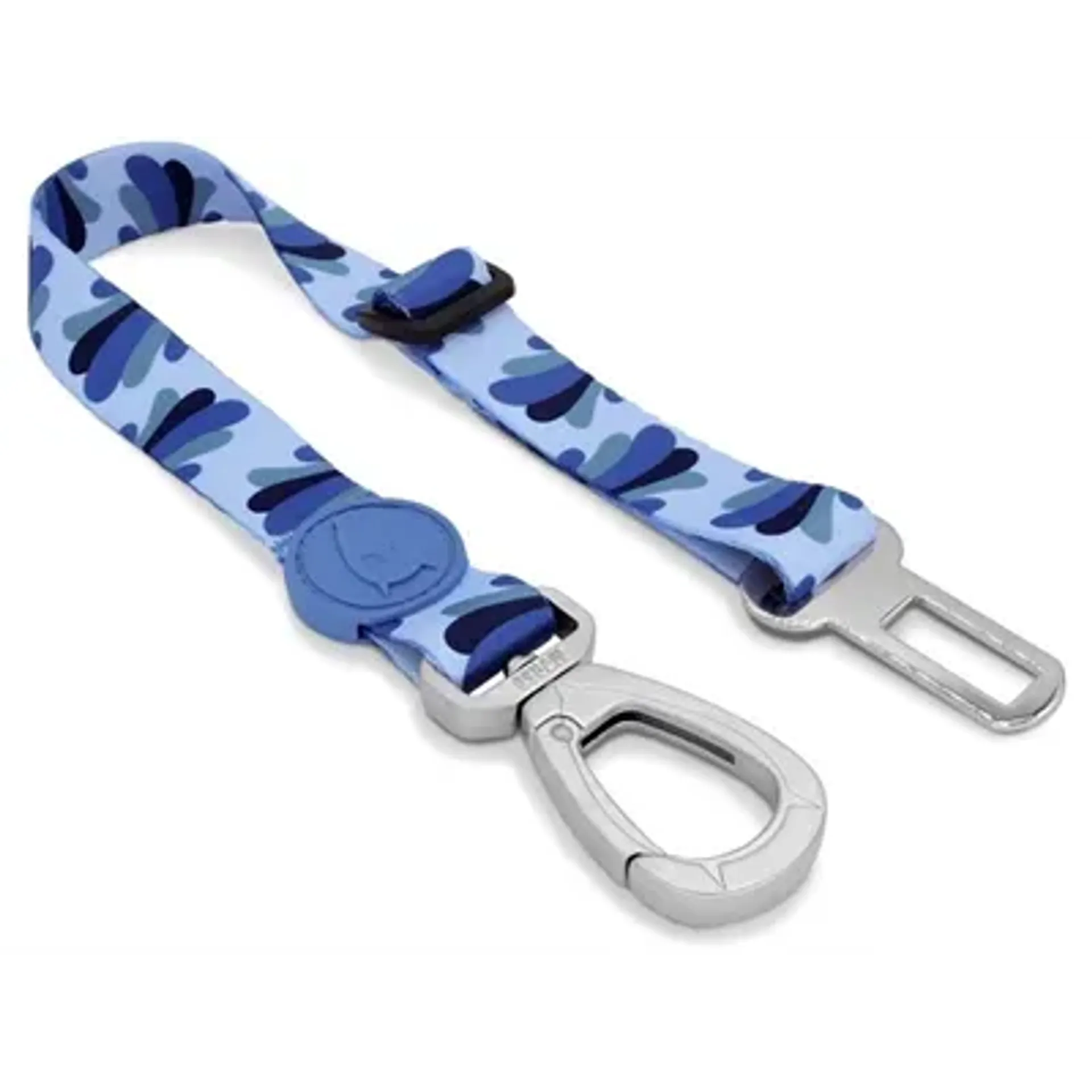 MORSO HONDEN AUTOGORDEL GERECYCLED SPLASH BLAUW 40-65X1,5 CM TOT 4 KG