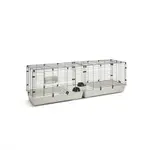 SAVIC CLUBIX 200 KNAAGDIERKOOI ZWART / LICHTGRIJS 200X50X63,5 CM SAVIC CLUBIX 200 KNAAGDIERKOOI ZWART / LICHTGRIJS 200X50X63,5 CM