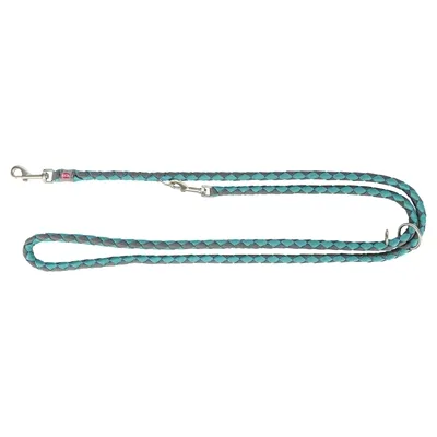 TRIXIE HONDENRIEM CAVO VERSTELBAAR AQUA / GRAFIET GRIJS 200X1,2 CM TRIXIE HONDENRIEM CAVO VERSTELBAAR AQUA / GRAFIET GRIJS 200X1,2 CM