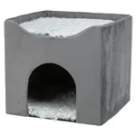 TRIXIE KATTENHUIS HARVEY GRIJS-WIT / ZWART 38X38X38 CM TRIXIE KATTENHUIS HARVEY GRIJS-WIT / ZWART 38X38X38 CM