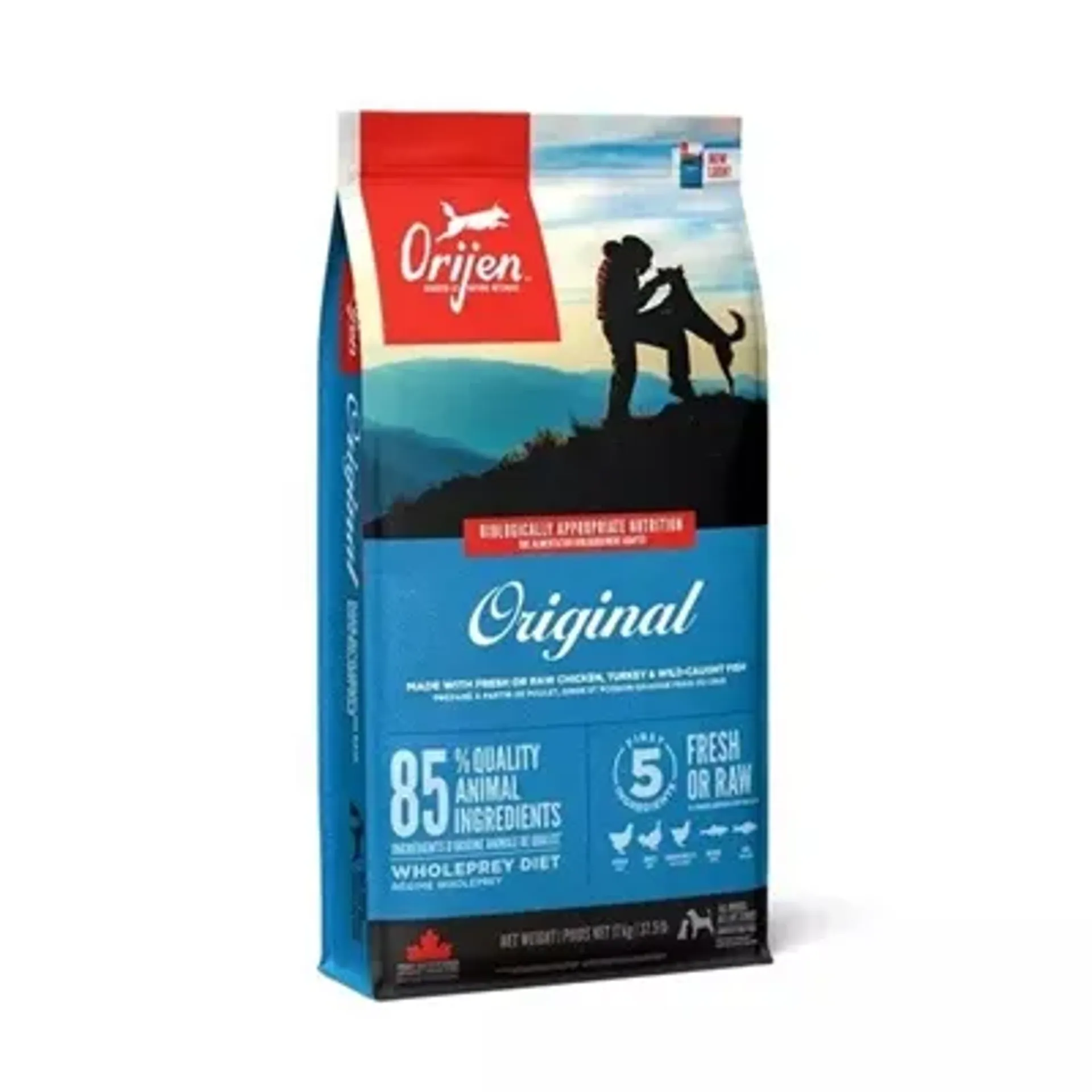 ORIJEN WHOLE PREY ORIGINAL DOG 17 KG