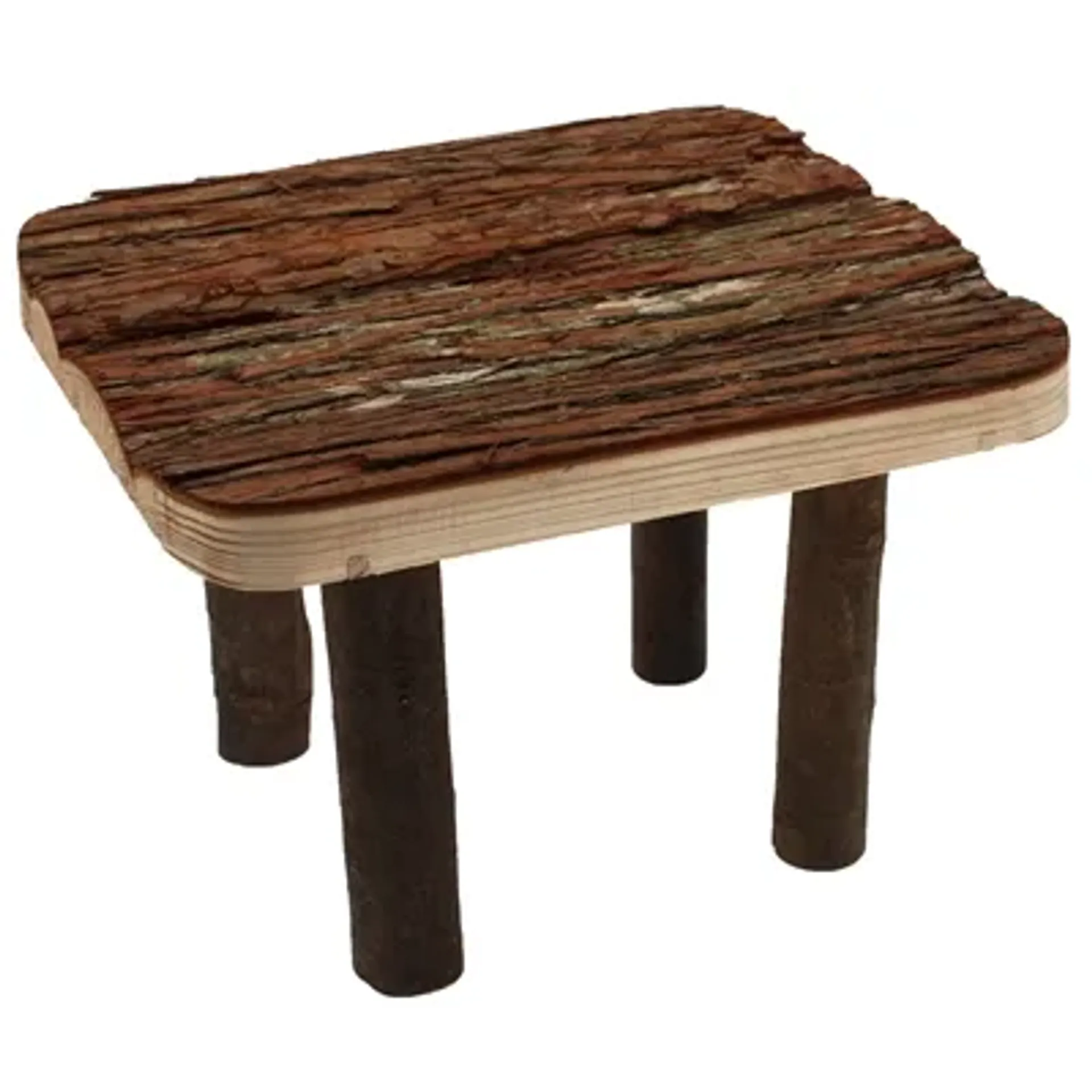 HAPPY PET RAW WOODEN PLATFORM 25X30X18 CM