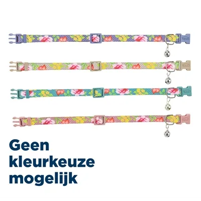 TRIXIE KATTENHALSBAND BLOEMEN MOTIEF ASSORTI 20-34X1 CM TRIXIE KATTENHALSBAND BLOEMEN MOTIEF ASSORTI 20-34X1 CM