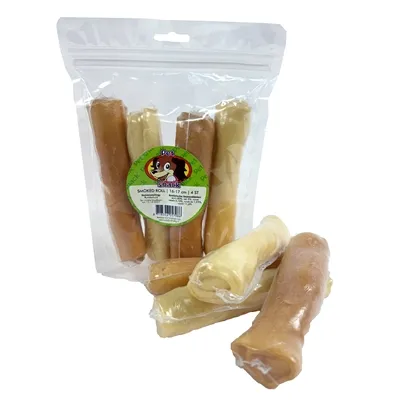 PETSNACK SMOKED ROLL 16-17 CM 4 ST PETSNACK SMOKED ROLL 16-17 CM 4 ST