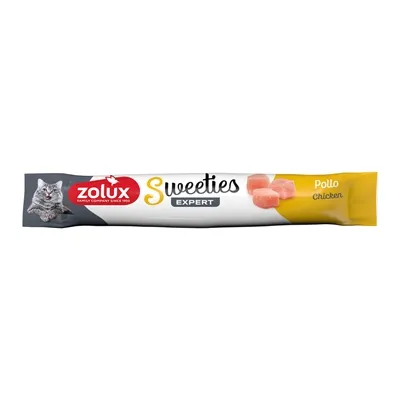 ZOLUX SWEETIES EXPERT CREAMY STICK KIP 14 GR ZOLUX SWEETIES EXPERT CREAMY STICK KIP 14 GR