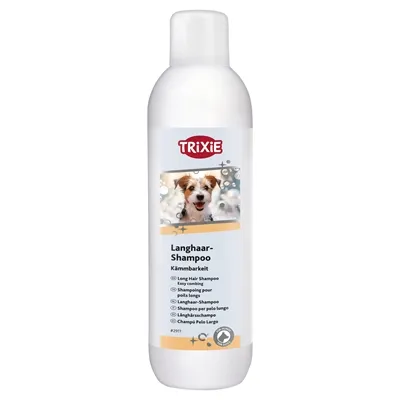 TRIXIE SHAMPOO LANGHARIGE HOND 1 LTR TRIXIE SHAMPOO LANGHARIGE HOND 1 LTR