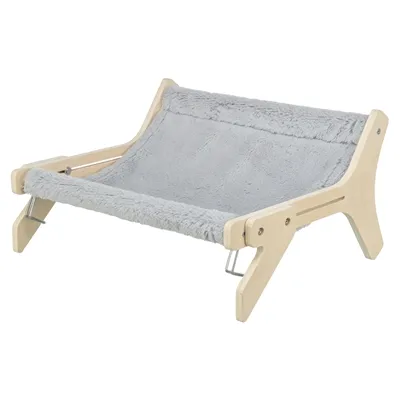 TRIXIE HANGMAT HOUT ONBEHANDELD GRIJS 47X24X38 CM TRIXIE HANGMAT HOUT ONBEHANDELD GRIJS 47X24X38 CM
