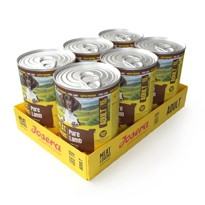 JOSERA MEAT LOVERS PURE LAMB 6X400 GR JOSERA MEAT LOVERS PURE LAMB 6X400 GR