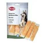TRIXIE DENTA FUN CHICKEN CHEWING BARBECUE RIBS 12 CM 3 ST 90 GR TRIXIE DENTA FUN CHICKEN CHEWING BARBECUE RIBS 12 CM 3 ST 90 GR