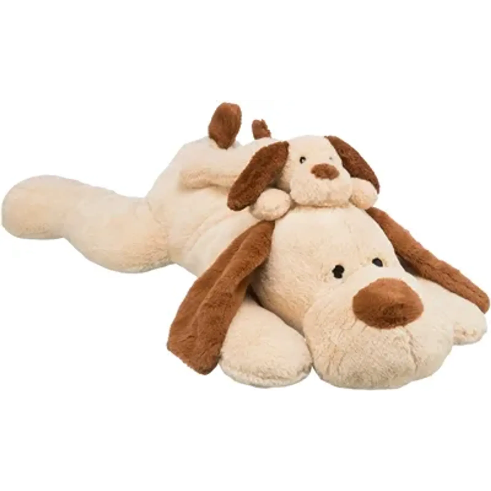 TRIXIE HOND BENNY PLUCHE BEIGE / BRUIN 30 CM