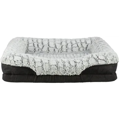 TRIXIE VITAL HONDENMAND LINO HOEKIG ZWART / GRIJS 70X55 CM TRIXIE VITAL HONDENMAND LINO HOEKIG ZWART / GRIJS 70X55 CM