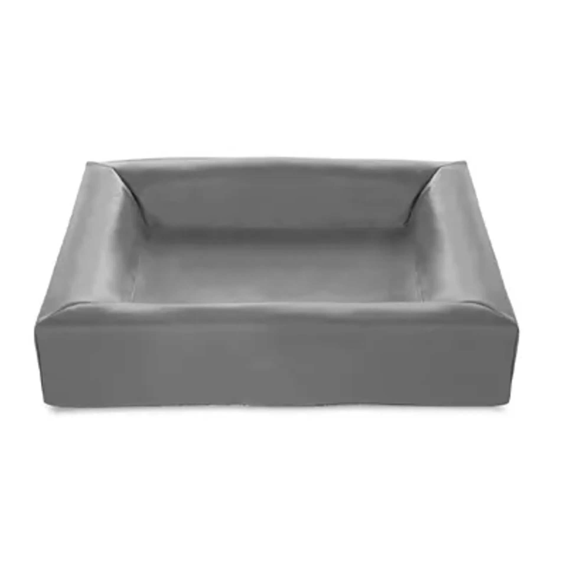 BIA BED KUNSTLEER HOES HONDENMAND GRIJS BIA-2 60X50X12,5 CM