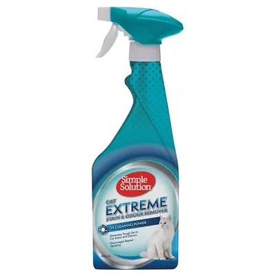SIMPLE SOLUTION STAIN & ODOUR VLEKVERWIJDERAAR KAT EXTREME 750 ML SIMPLE SOLUTION STAIN & ODOUR VLEKVERWIJDERAAR KAT EXTREME 750 ML