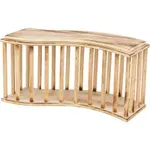TRIXIE HOOIRUIF MET DEKSEL HOUT GEVLAMD 37X13X19 CM TRIXIE HOOIRUIF MET DEKSEL HOUT GEVLAMD 37X13X19 CM