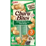 INABA CHURU BITES CAT CHICKEN RECIPE WRAPS TUNA RECIPE 3X10 GR INABA CHURU BITES CAT CHICKEN RECIPE WRAPS TUNA RECIPE 3X10 GR