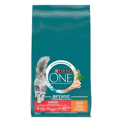 PURINA ONE STERILCAT KIP / TARWE 7,5 KG PURINA ONE STERILCAT KIP / TARWE 7,5 KG