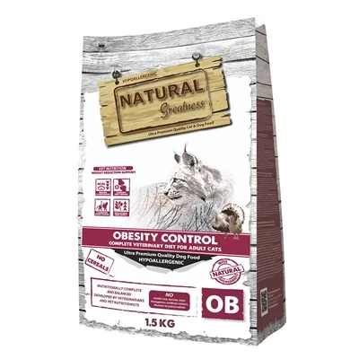 NATURAL GREATNESS VETERINARY DIET CAT OBESITY CONTROL COMPLETE 1,5 KG NATURAL GREATNESS VETERINARY DIET CAT OBESITY CONTROL COMPLETE 1,5 KG