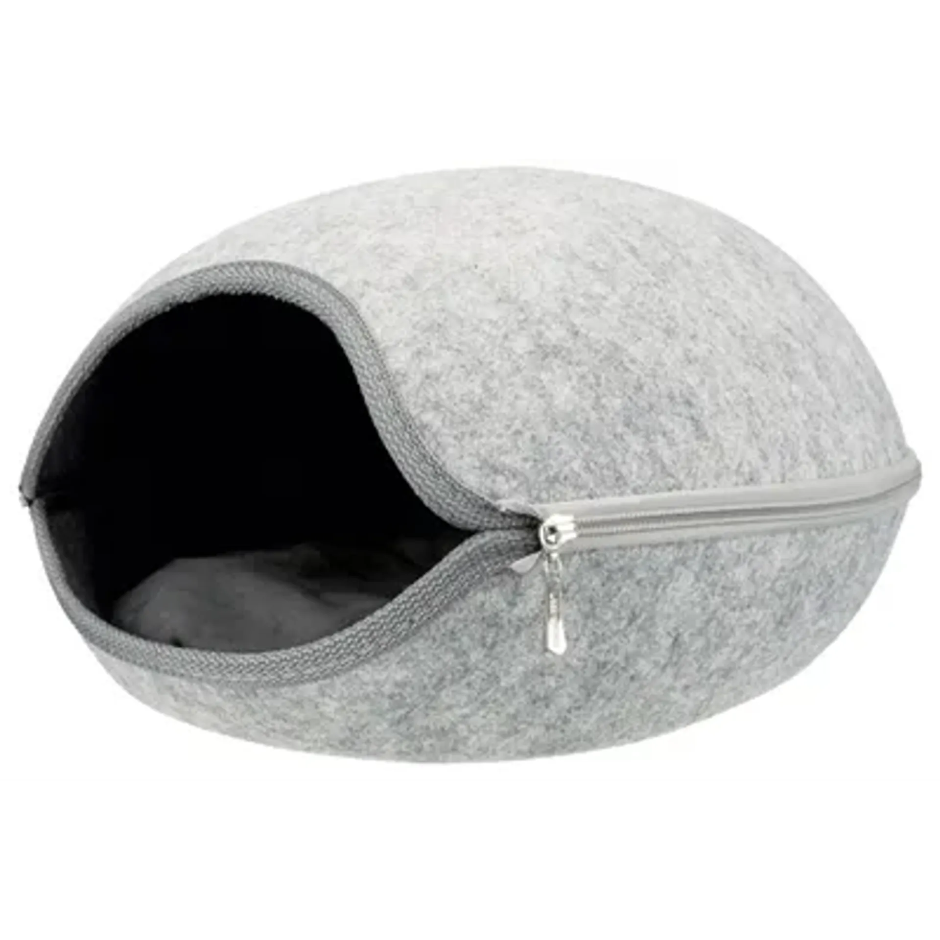 TRIXIE RELAX IGLO LUNA LICHTGRIJS 44X38X26 CM
