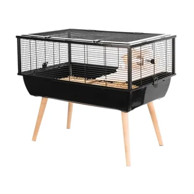 ZOLUX KNAAGDIERKOOI NEO NIGHA ZWART 78X48X64,5 CM ZOLUX KNAAGDIERKOOI NEO NIGHA ZWART 78X48X64,5 CM