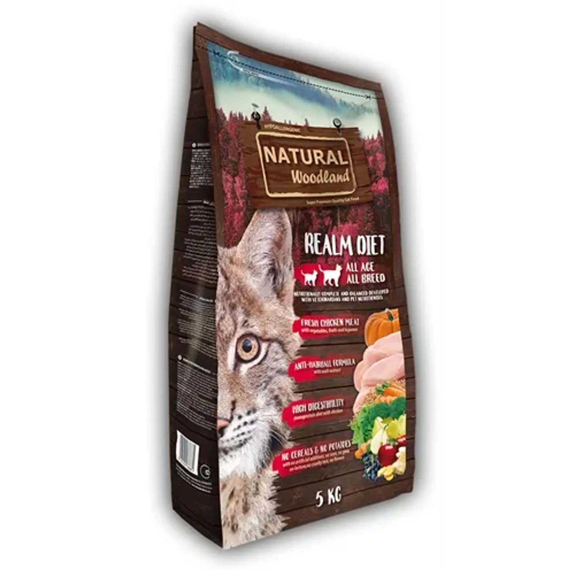 NATURAL WOODLAND REALM DIET 5 KG