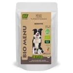 BF PETFOOD ORGANIC HOND KALKOEN MENU POUCH 14X150 GR BF PETFOOD ORGANIC HOND KALKOEN MENU POUCH 14X150 GR