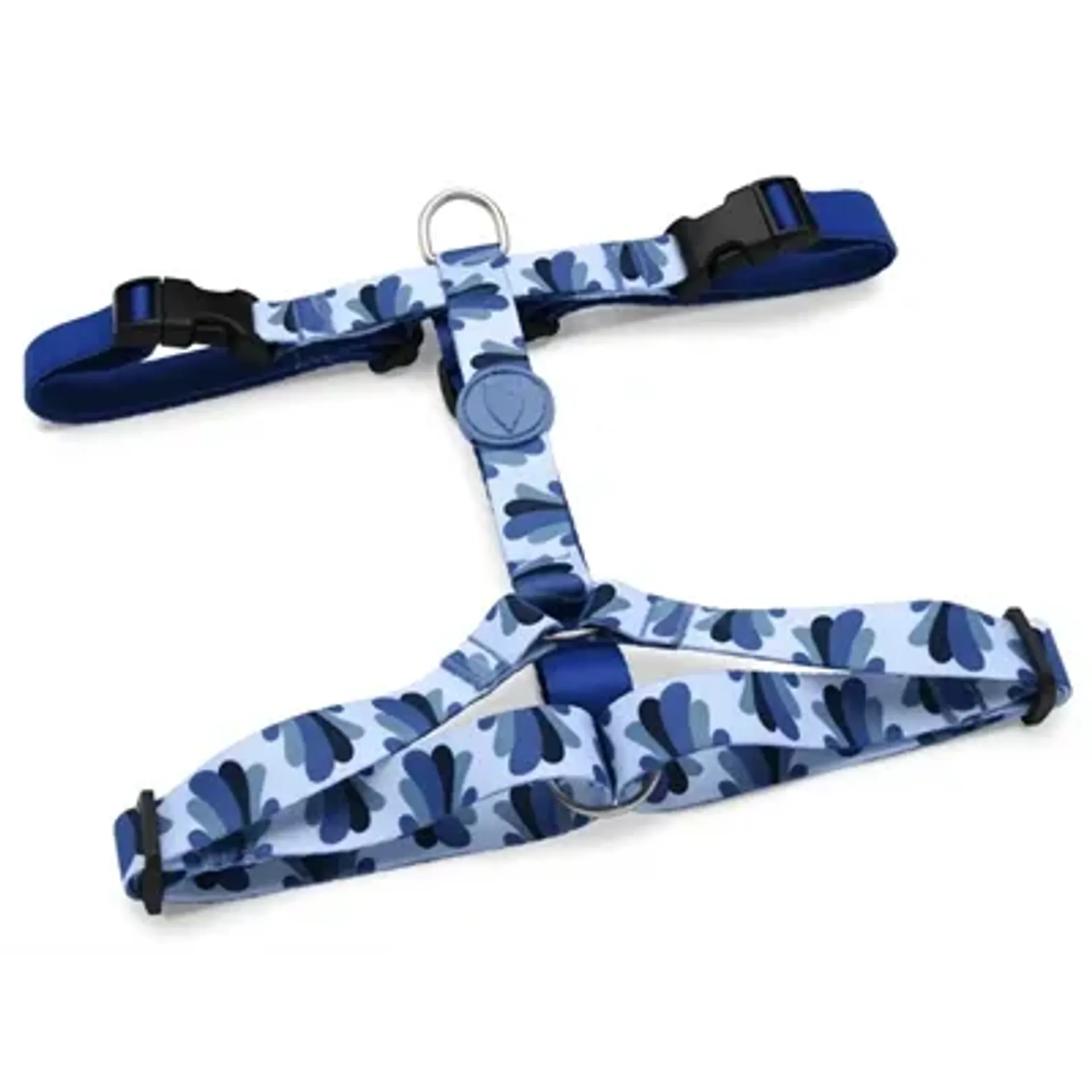 MORSO HONDENTUIG H-TUIG GERECYCLED SPLASH BLAUW 50-70X1,5 CM