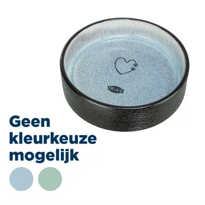 TRIXIE VOERBAK / DRINKBAK KERAMIEK ASSORTI 13X13X3,5 CM TRIXIE VOERBAK / DRINKBAK KERAMIEK ASSORTI 13X13X3,5 CM