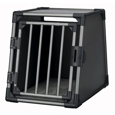TRIXIE VERVOERSBOX ALUMINIUM GRAFIET M 74X55X61 CM TRIXIE VERVOERSBOX ALUMINIUM GRAFIET M 74X55X61 CM