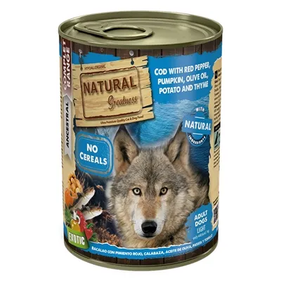 NATURAL GREATNESS COD / RED PEPPER / PUMPKIN 390 GR NATURAL GREATNESS COD / RED PEPPER / PUMPKIN 390 GR