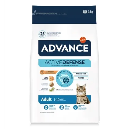 ADVANCE CAT ADULT CHICKEN / RICE 3 KG ADVANCE CAT ADULT CHICKEN / RICE 3 KG
