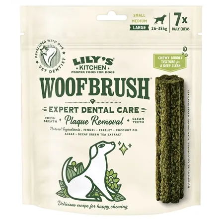 LILY’S KITCHEN DOG WOOFBRUSH DENTAL CARE LARGE 7X47 GR LILY’S KITCHEN DOG WOOFBRUSH DENTAL CARE LARGE 7X47 GR