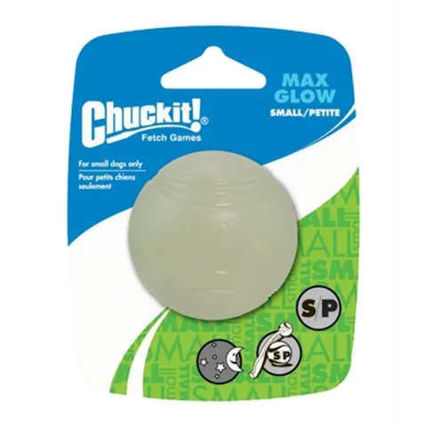 CHUCKIT MAX GLOW BAL GLOW IN THE DARK SMALL 5X5X5 CM CHUCKIT MAX GLOW BAL GLOW IN THE DARK SMALL 5X5X5 CM