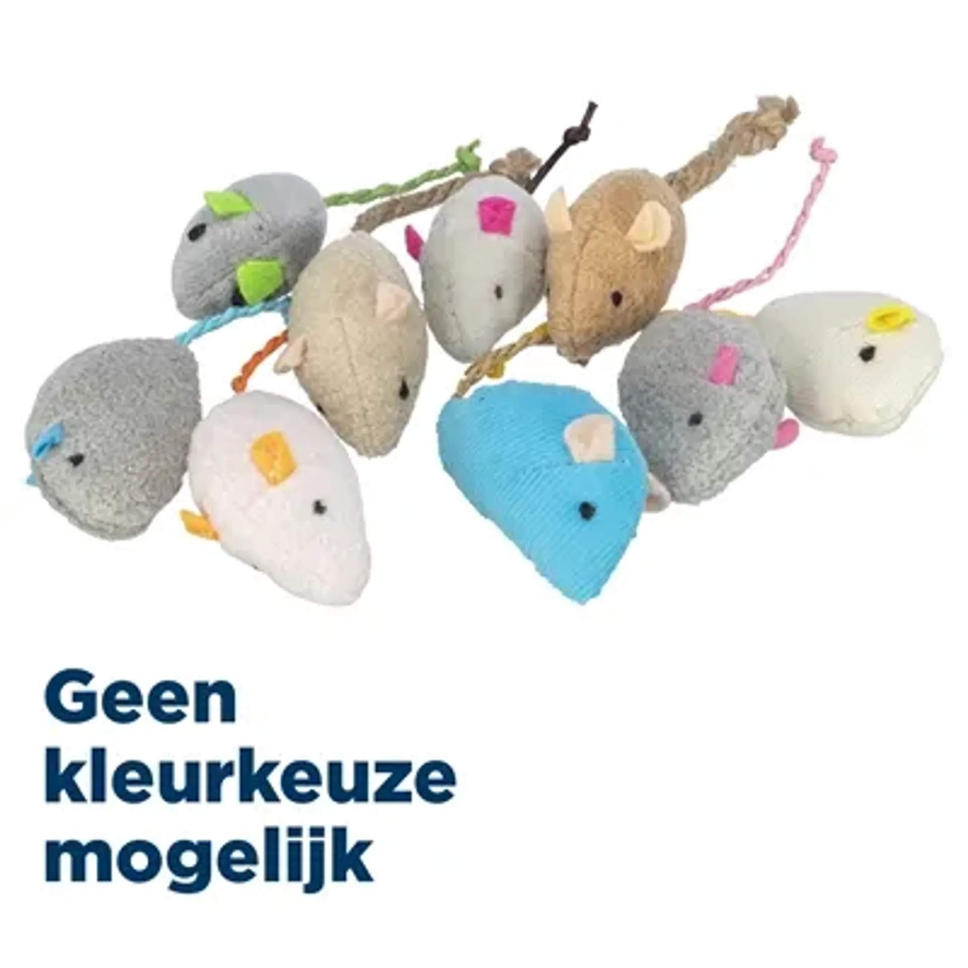 TRIXIE KATTENSPEELGOED MUIS PLUCHE MET CATNIP 5 CM