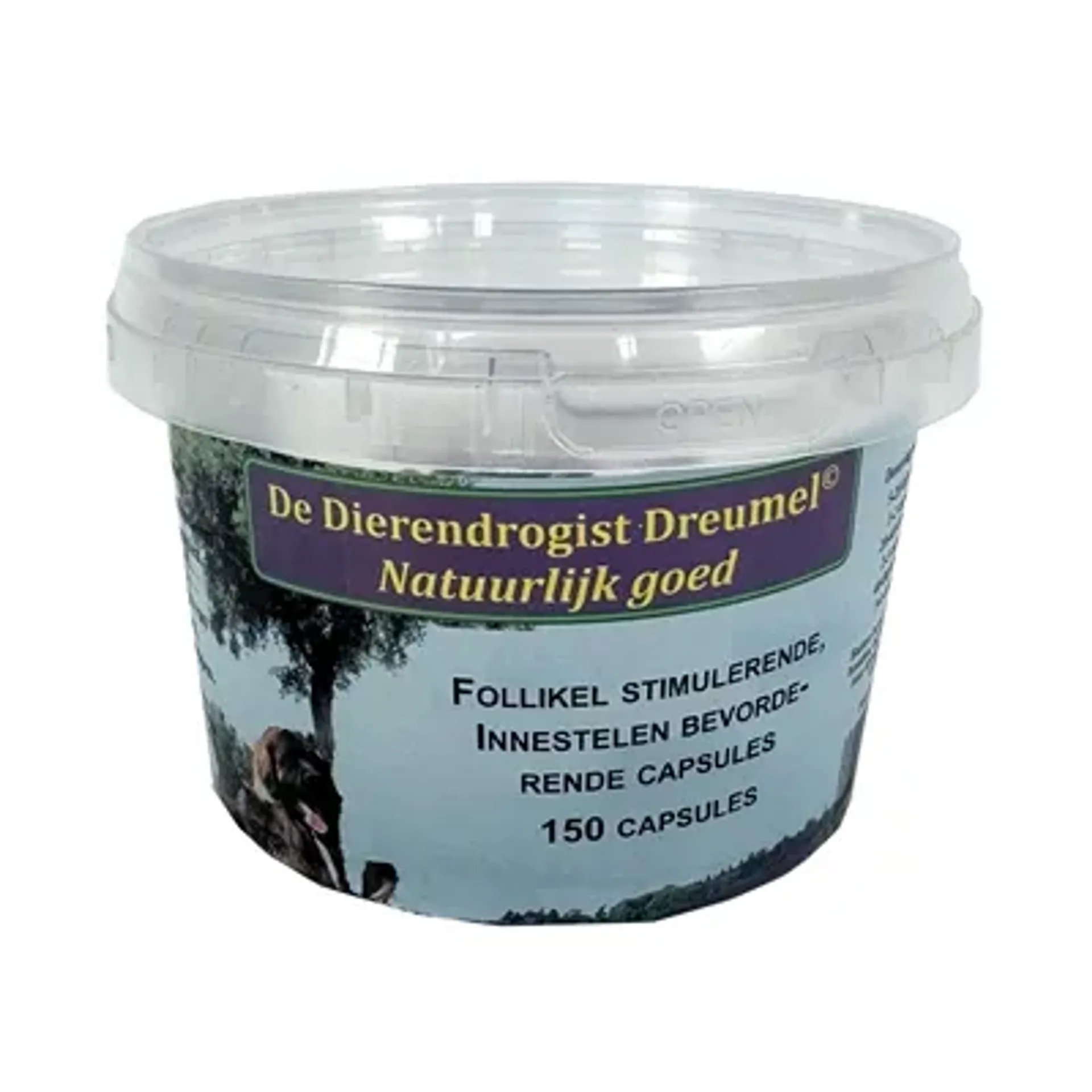 DIERENDROGIST FOLLIKEL STIMULEREND / INNESTELEN BEVORDERENDE CAPSULES 150 ST