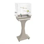 IMAC VOGELKOOI CAMILLA TAUPE / WIT 50X30X57-129 CM IMAC VOGELKOOI CAMILLA TAUPE / WIT 50X30X57-129 CM