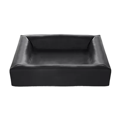 BIA BED KUNSTLEER HOES HONDENMAND ZWART BIA-6 100X80X15 CM BIA BED KUNSTLEER HOES HONDENMAND ZWART BIA-6 100X80X15 CM