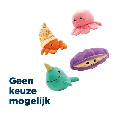 CROCI REEF DIER PLUCHE ASSORTI 7,5 CM CROCI REEF DIER PLUCHE ASSORTI 7,5 CM