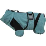 TRIXIE BADJAS / HUISOVERALL BADSTOF PETROL 54 CM TRIXIE BADJAS / HUISOVERALL BADSTOF PETROL 54 CM