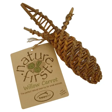 HAPPY PET WORTEL WILG 17X10X4,5 CM HAPPY PET WORTEL WILG 17X10X4,5 CM