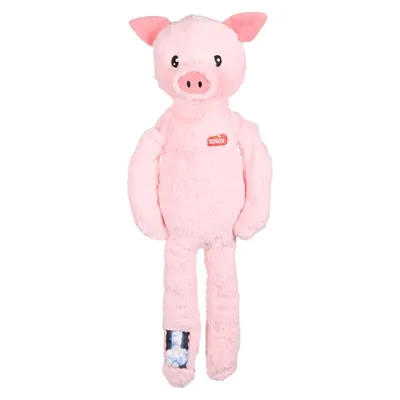 ZOLUX FURRY FARM VARKEN JASON PLUCHE MET TOUW ROZE 60X23,5X9 CM ZOLUX FURRY FARM VARKEN JASON PLUCHE MET TOUW ROZE 60X23,5X9 CM