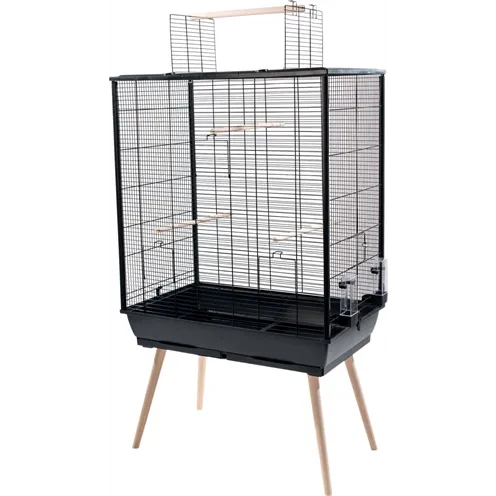 ZOLUX VOGELKOOI NEO JILI XL ZWART 81X48X132 CM ZOLUX VOGELKOOI NEO JILI XL ZWART 81X48X132 CM