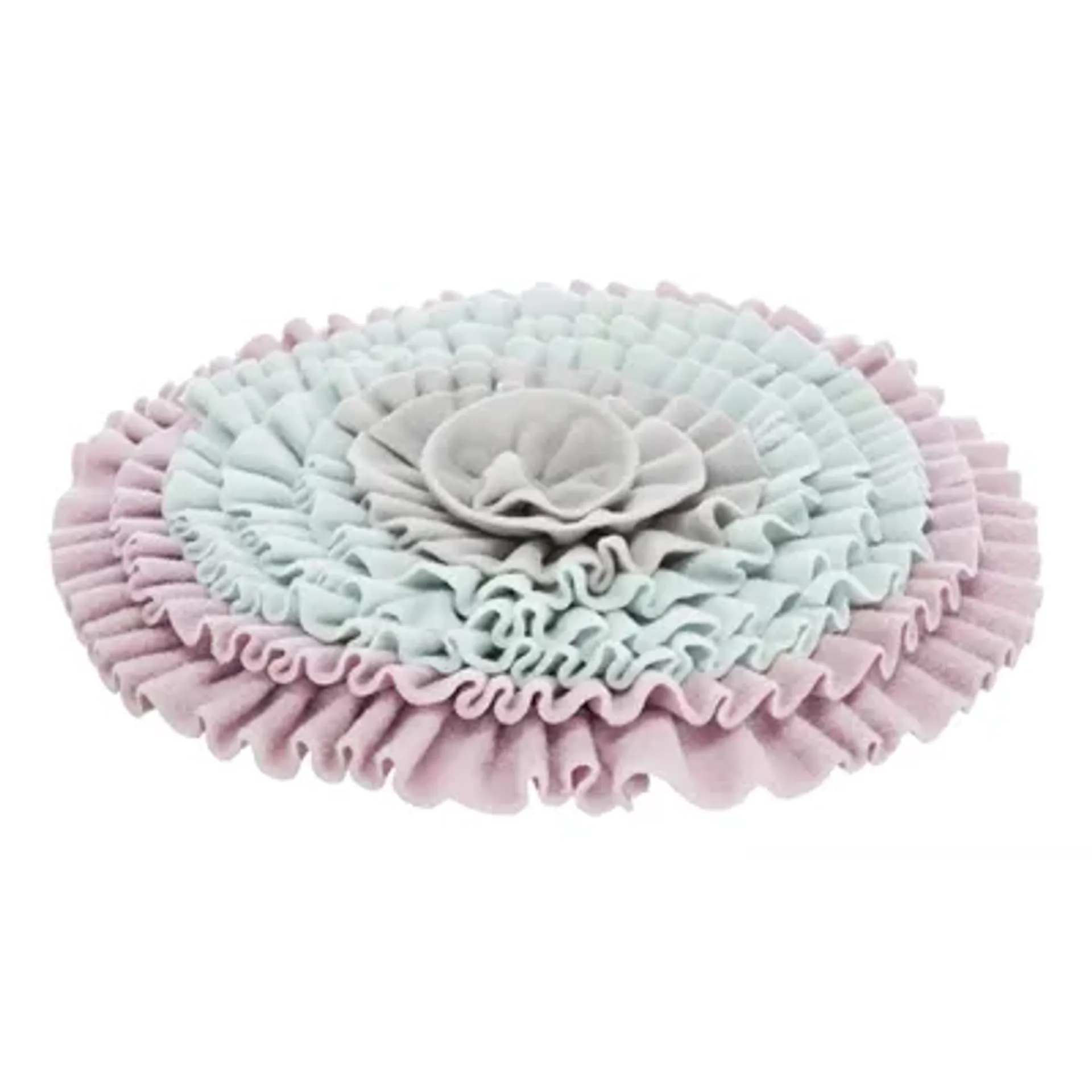 TRIXIE JUNIOR SNUFFELMAT ZACHT ROZE / MINTGROEN / GRIJS 38X38 CM