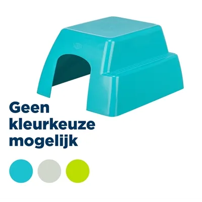 TRIXIE KNAAGDIERHUIS CAVIA KUNSTSTOF ASSORTI 26X23X15 CM TRIXIE KNAAGDIERHUIS CAVIA KUNSTSTOF ASSORTI 26X23X15 CM