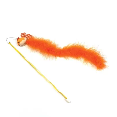 HAPPY PET TABBY PATCH KATTENHENGEL GOUDVIS ORANJE 40X7,5 CM HAPPY PET TABBY PATCH KATTENHENGEL GOUDVIS ORANJE 40X7,5 CM