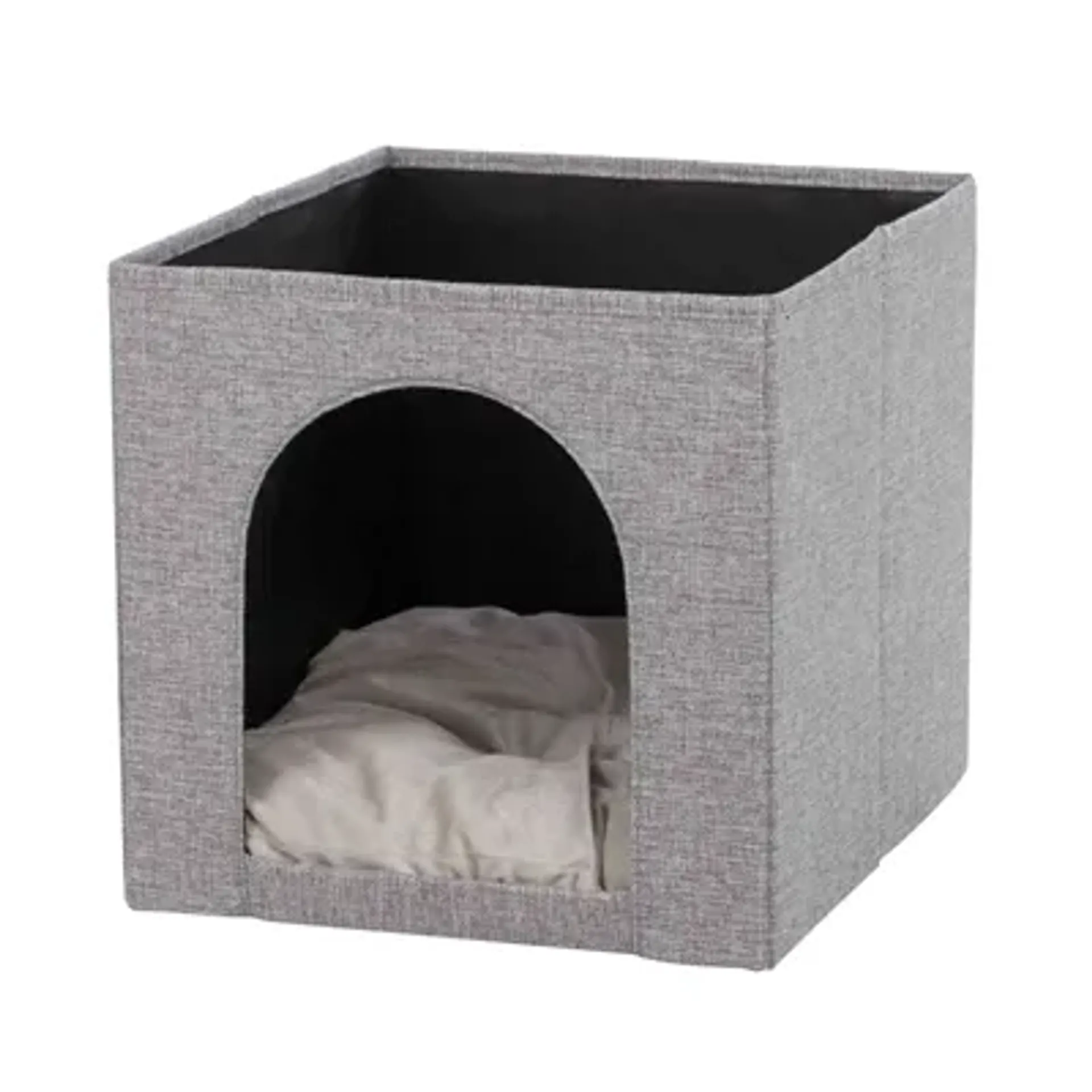 TRIXIE KATTENMAND IGLO ELLA GRIJS 37X33X33 CM