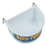 HAPPY PET VOERBAK HALF ROND WIT SMALL 7,5X5,5X3,5 CM HAPPY PET VOERBAK HALF ROND WIT SMALL 7,5X5,5X3,5 CM