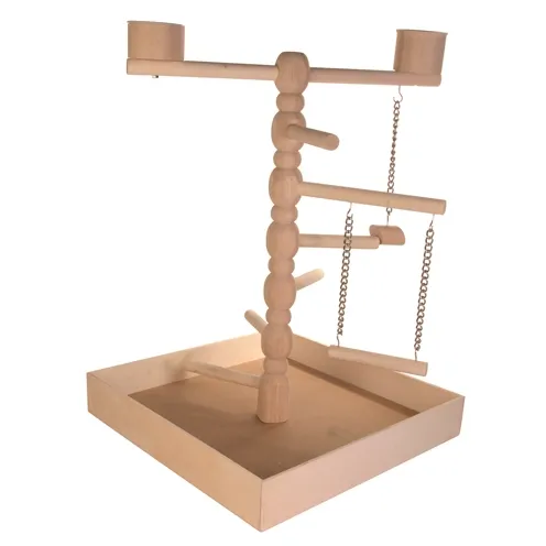 TRIXIE SPEELPLAATS HOUT VOOR AGAPORNIS EN PARKIET 41X41X55 CM TRIXIE SPEELPLAATS HOUT VOOR AGAPORNIS EN PARKIET 41X41X55 CM