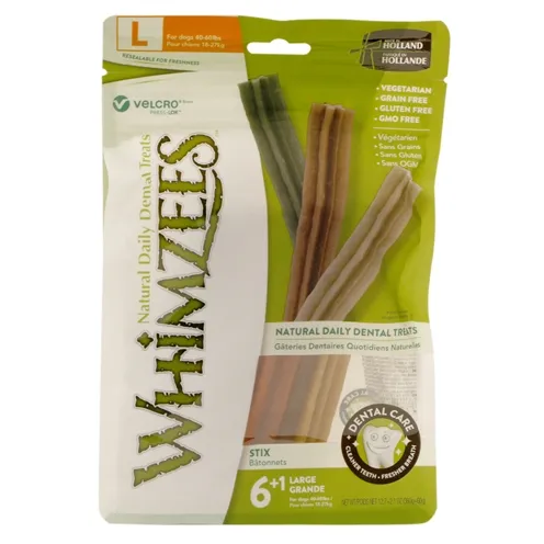 WHIMZEES STIX LARGE 18 CM 6+1 ST WHIMZEES STIX LARGE 18 CM 6+1 ST